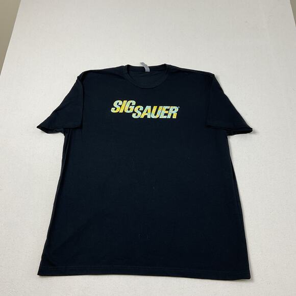 Next Level Other - Next Level Apparel Sig Sauer Black Adult XL Short Sleeve T Shirt